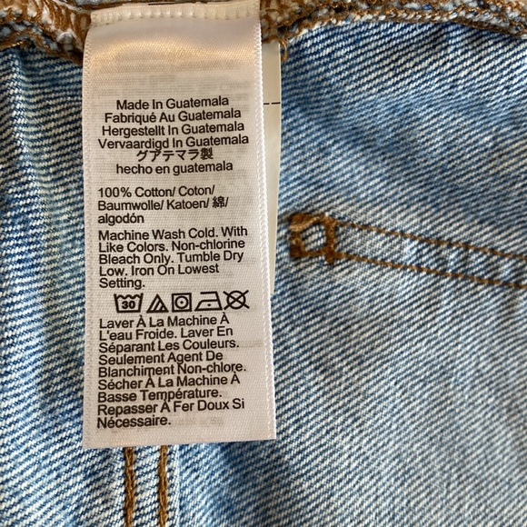 Madewell relaxed denim shorts - Picture 6 of 10